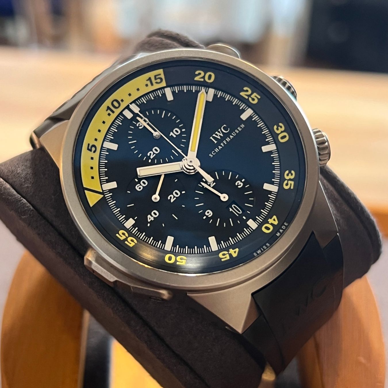 IWC Uhren: FLASH SALE IWC Aquatimer Titanium Chronograph Automatic IW37 – Gebraucht aus Carouge GE von Watchaser 7