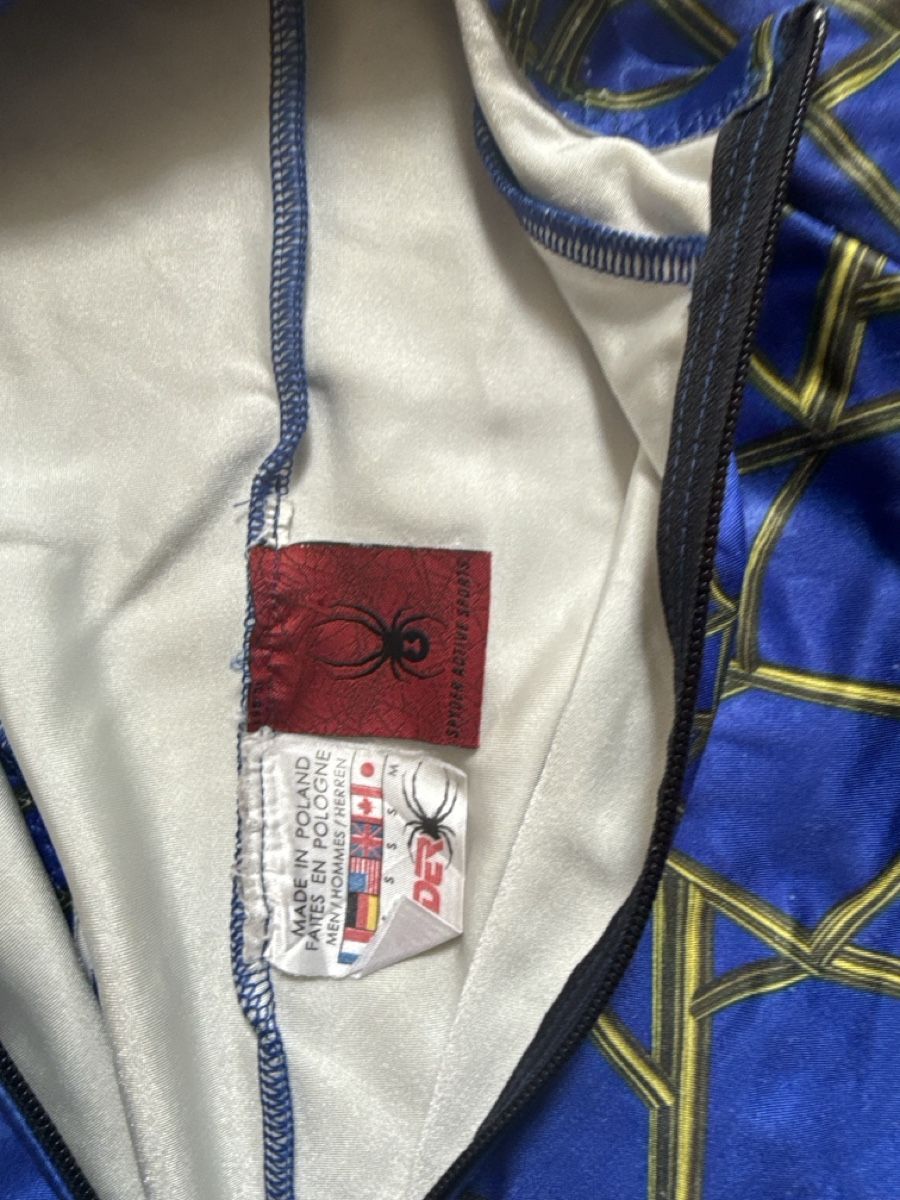 Sci: Combinaison compétition Spyder bleu taille S   – Usato da Corcelles NE venduto da str_d96m 1