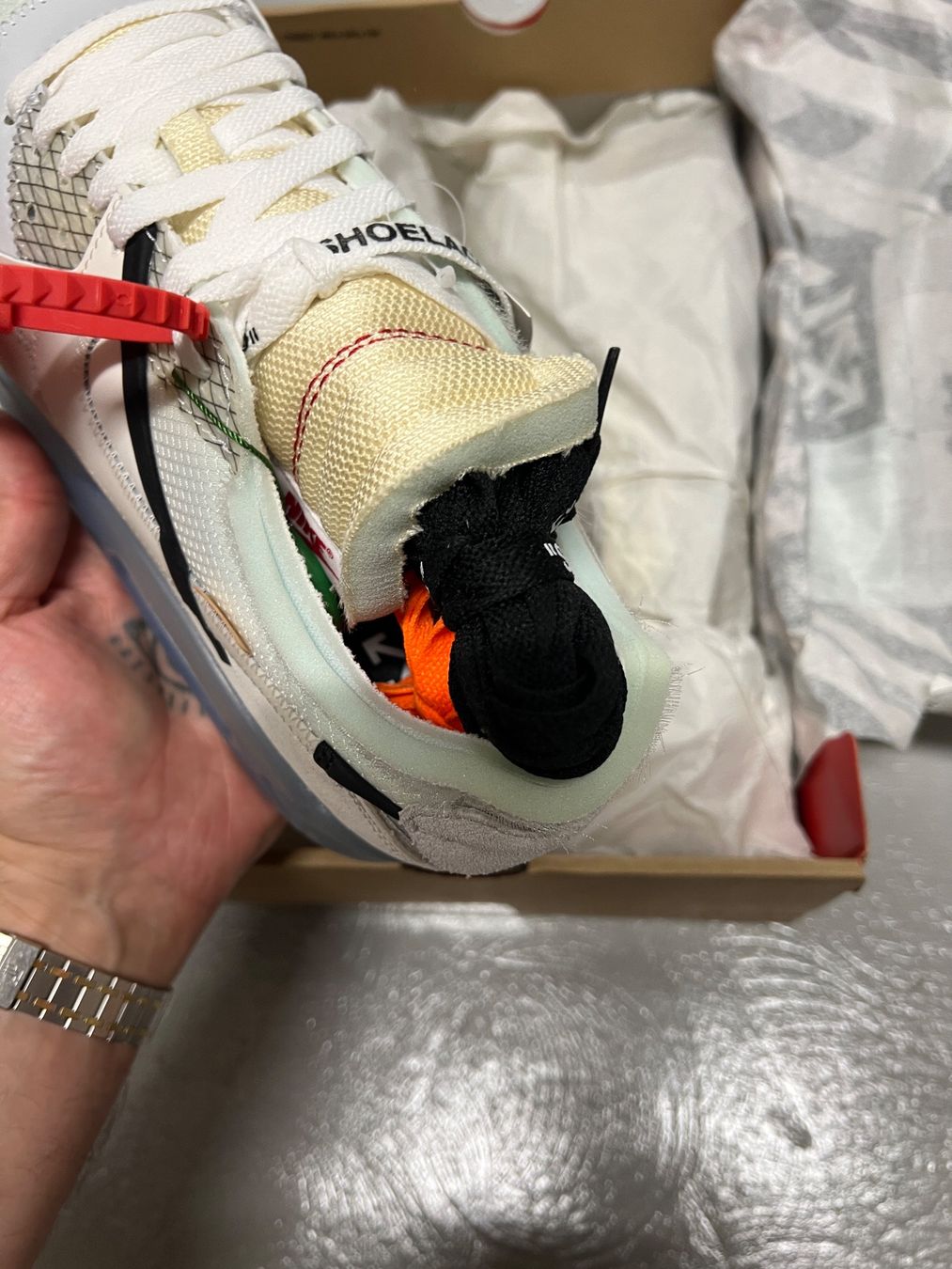 Nike Scarpe da uomo: Air Max 90 Off-White - EU 45.5 – Nuovo e nell'imballaggio originale da Bern venduto da ElevenFive 6