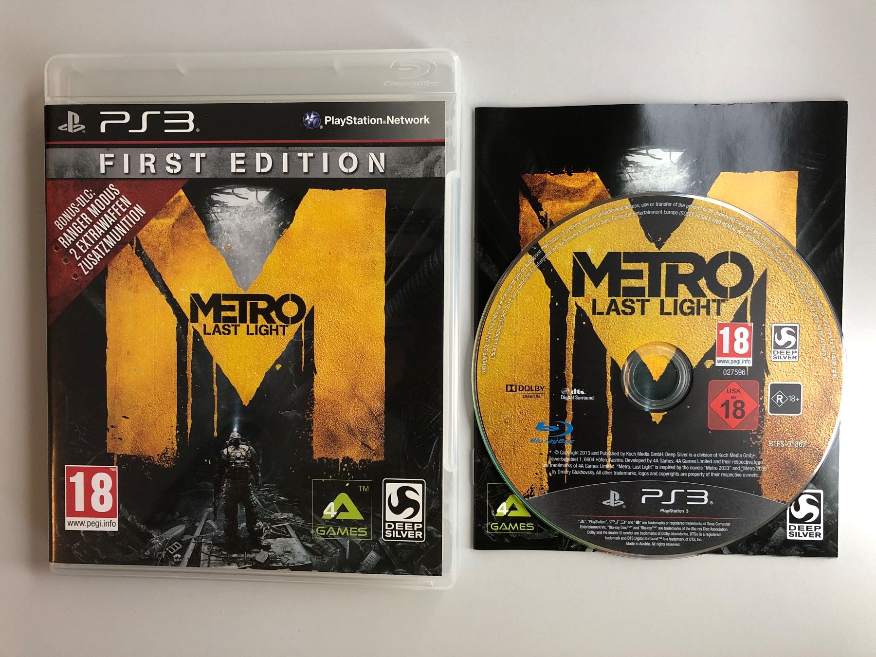 Sony Giochi: Metro last light - PS3 – Usato da St.gallen venduto da taduz