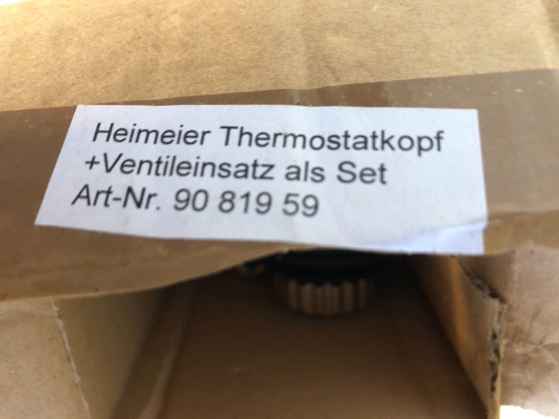Radiatori: Thermostateinsatz Ventilkopf Heimeier – Nuovo e nell'imballaggio originale da Niederrohrdorf venduto da ledergerber 6