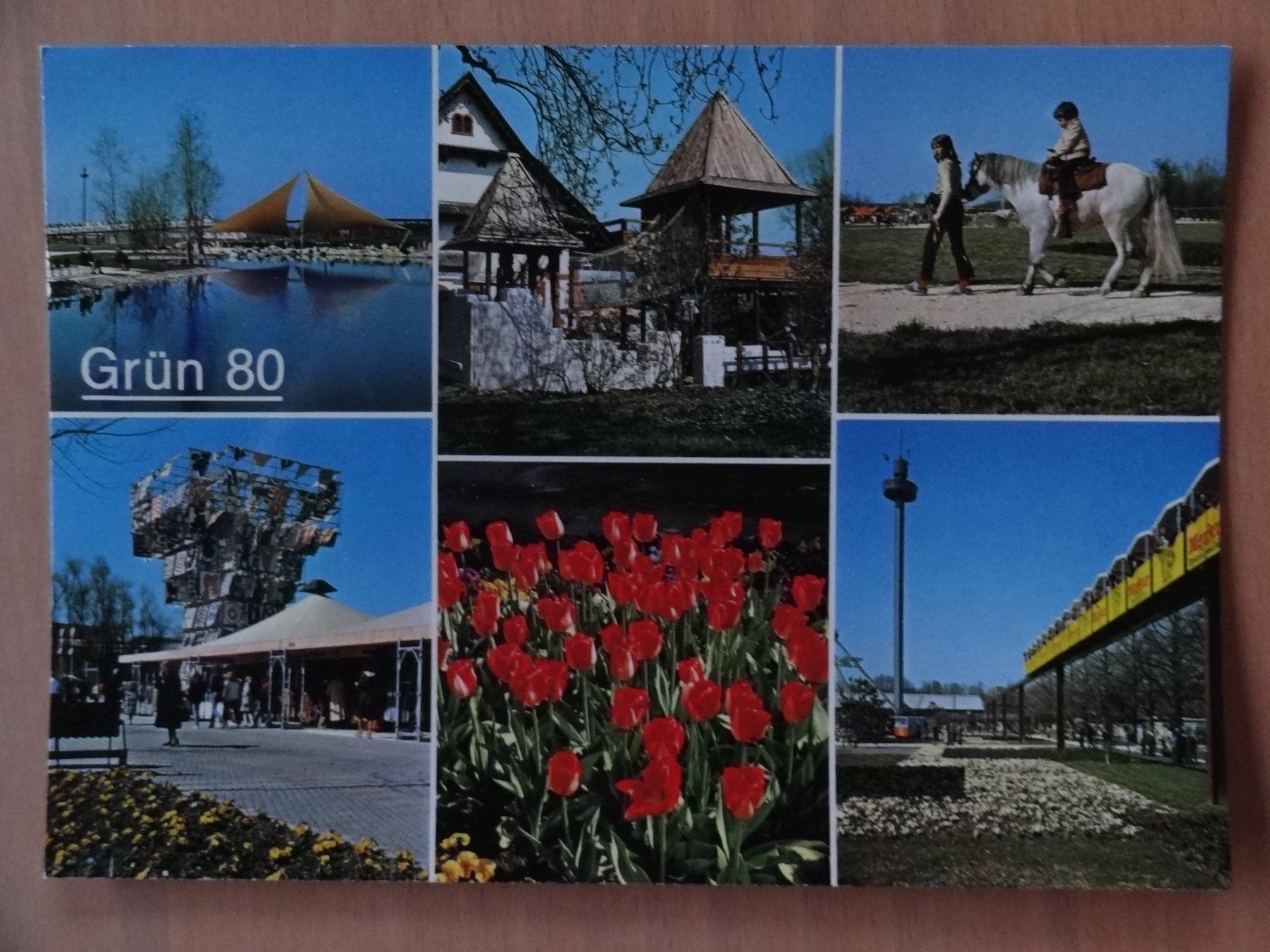 Cartoline postali: Grün 80 - Bâle - 1980 – Usato da St Léonard venduto da Riglin