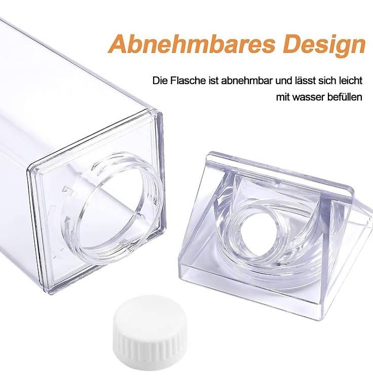 Küchengeräte: 3x Wiederverwendbare Milchkarton in PET – Neu und originalverpackt aus Abtwil SG von marcel9121 2