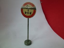 ab  3.--   Dinky Toys - Strassenschild - defekt    %%SALE%%