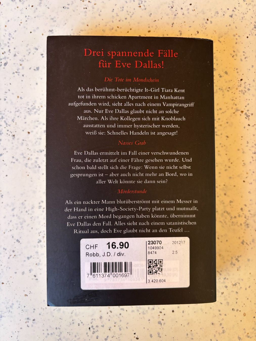 Libri: "Mörderstunde" von Nora Roberts – Usato da St. Niklaus VS venduto da np8_lsg2 1