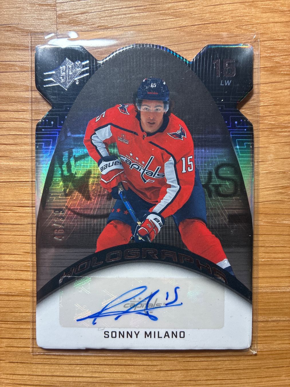 Topps Carte collezionabili: Upper Deck SP Sonny Milano Washington Autogramm /99 – Usato da Wangenried venduto da Garagara