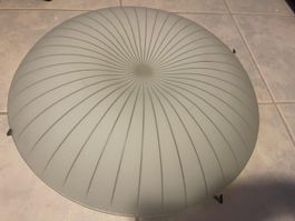 Deckenlampe, Glaslampe, Durchmesser 50cm, Top Zustand!