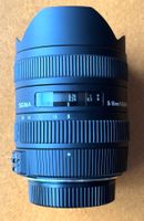Sehr schönes Sigma 8-16mm f/4.5-5.6 DC HSM für NIKON F-Mount