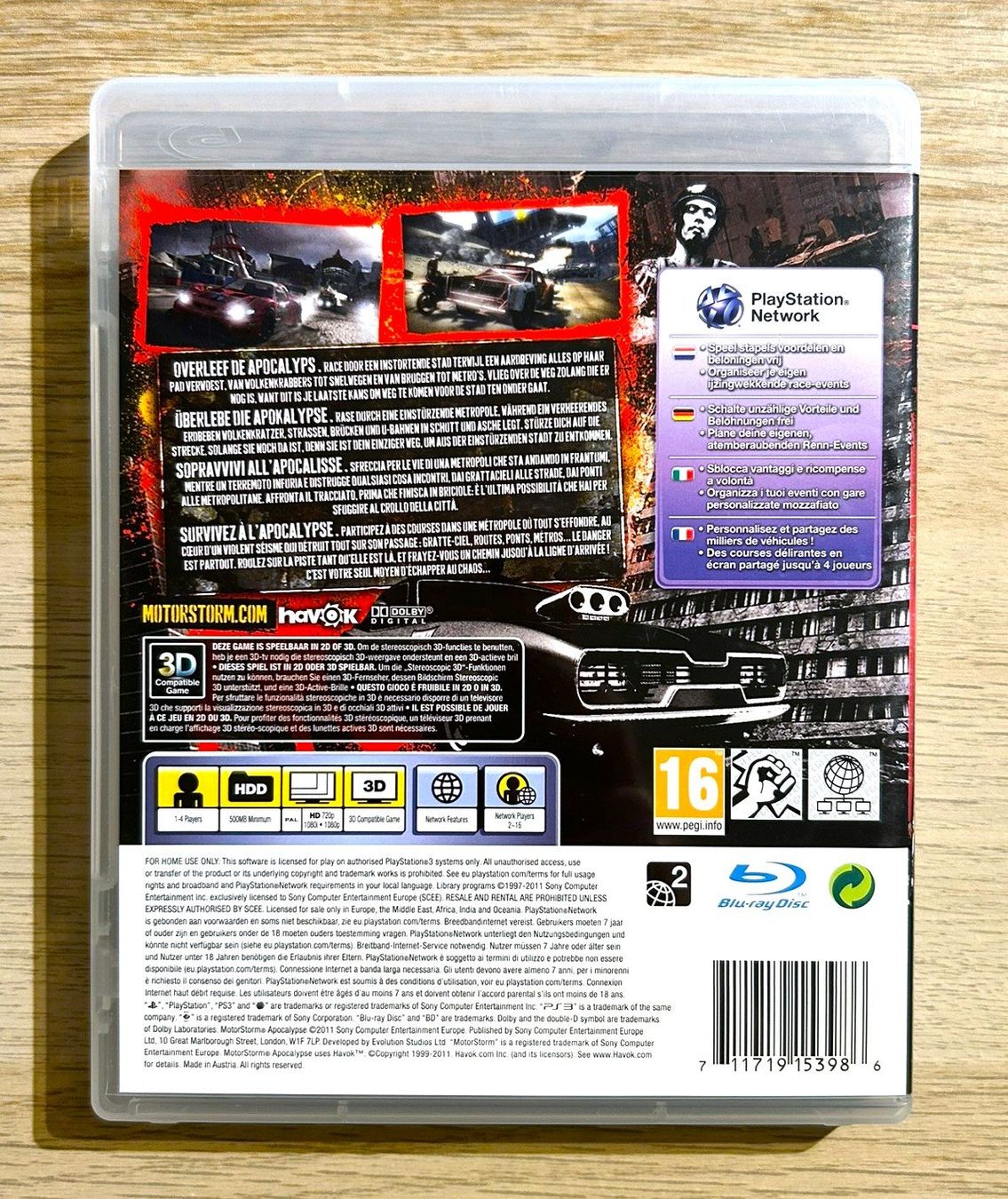 Sony Giochi: MotorStorm Apocalypse PS3 – Usato da St. Gallen venduto da Alpine.Arcade 1