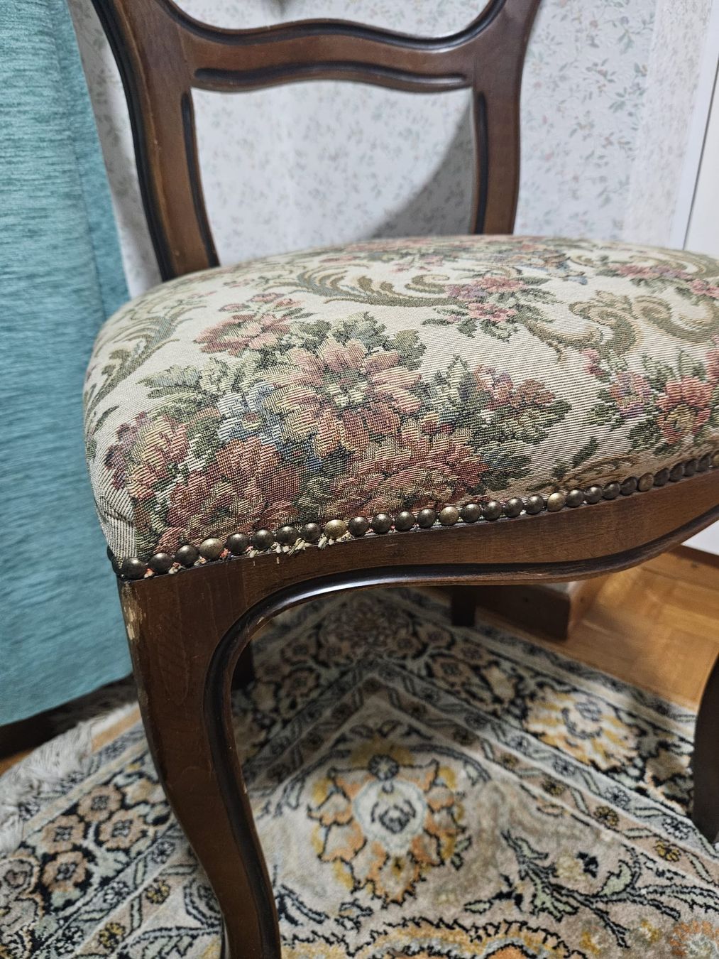 Stühle: Chaise Louis Philippe avec broderie  – Gebraucht aus Bussigny von Zabeth1030