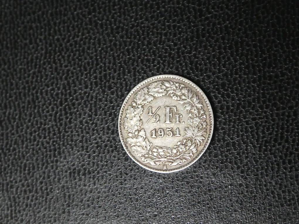Tutti le monete: 50 Rp. Silbermünze 1951 – Usato da Andelfingen venduto da Annegret06