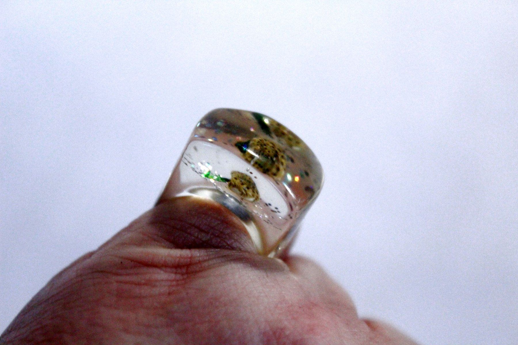 Ringe: Vintage Space-Age - Ring mit Muschel, Seestern, Seeigel, usw – Neu (gemäss Beschreibung) aus Bern von Vitaneuf 1