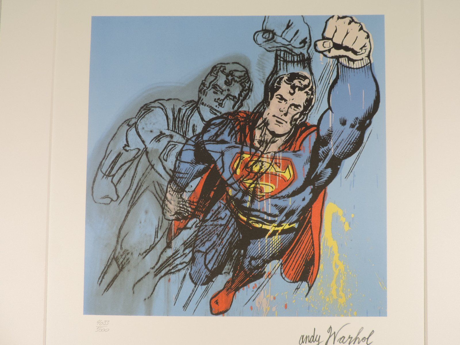 Grafica & Litografie: Litho Andy Warhol Superman, Nummeriert – Nuovo (secondo la descrizione) da Duggingen venduto da roterbambus 2