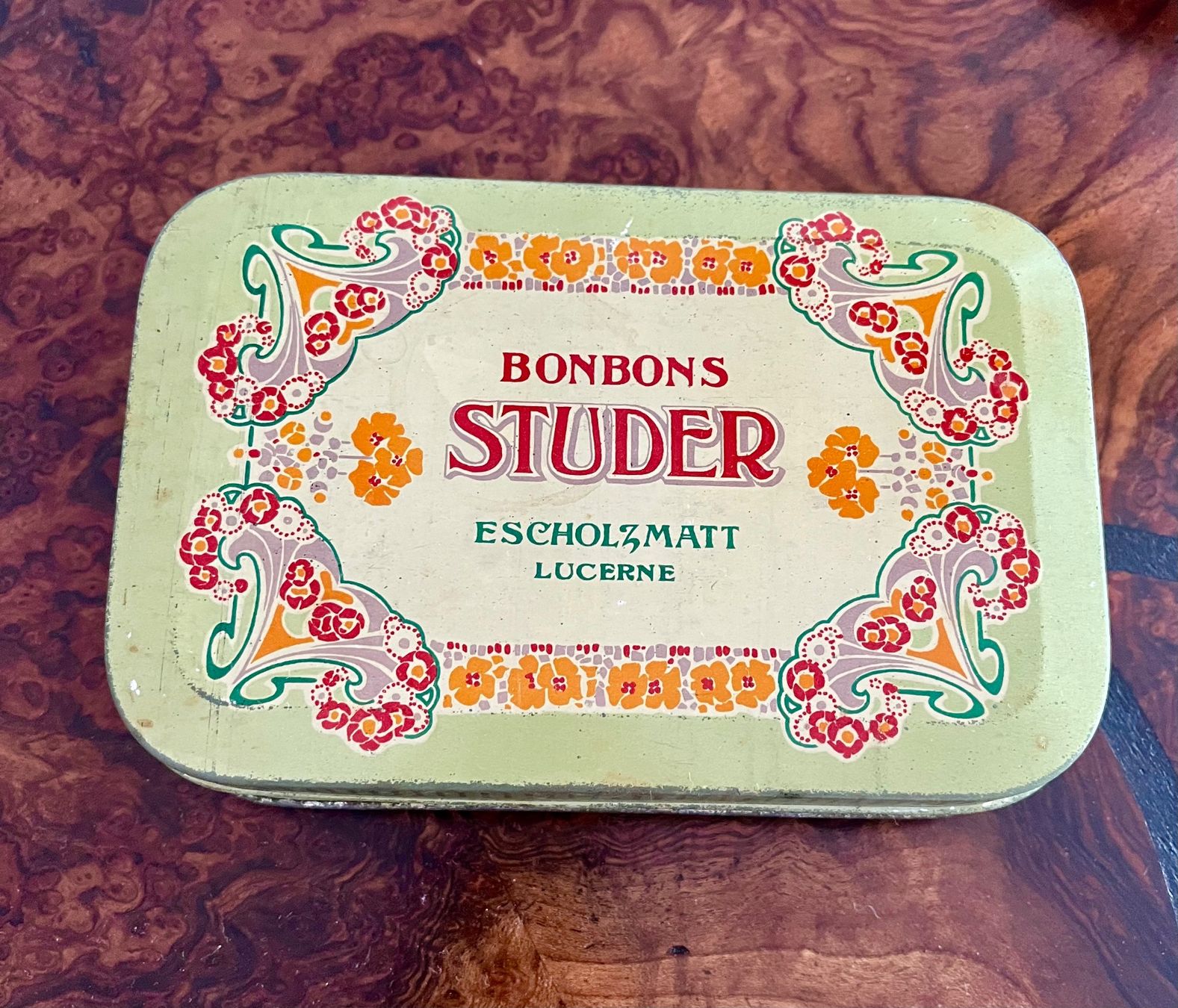Contenitori & Simili: Blechdose Bonbons Studer – Usato da Moosleerau venduto da MiBan 5