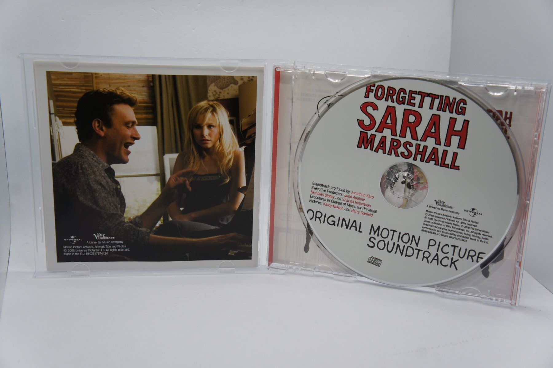 CDs: CD Forgetting Sarah Marshall Motion Picture Soundtrack – D'occasion à Ernetschwil par luisvonerni 1