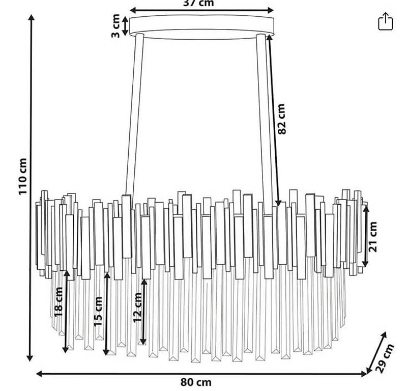 Lampadari & plafoniere: Pendelleuchte Gold – Usato da Kollbrunn venduto da datu80 3
