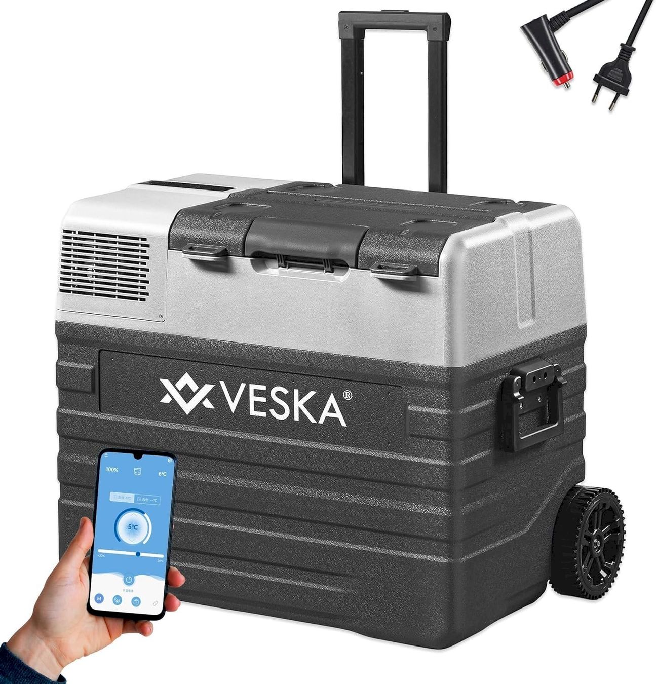 Mobicool Frigoriferi & Refrigeratori: Kompressor Kühlbox 52L ANTHRAZIT – Nuovo e nell'imballaggio originale da Bottighofen venduto da zaap