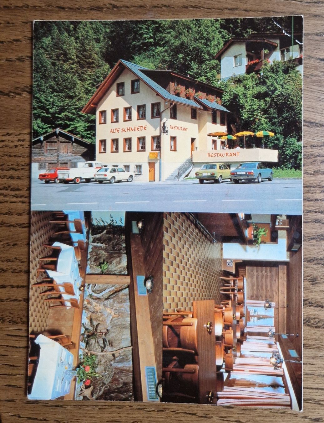 Ansichtskarten: Restaurant Alte Schmiede Amsteg – Gebraucht aus Ebikon von Donar50