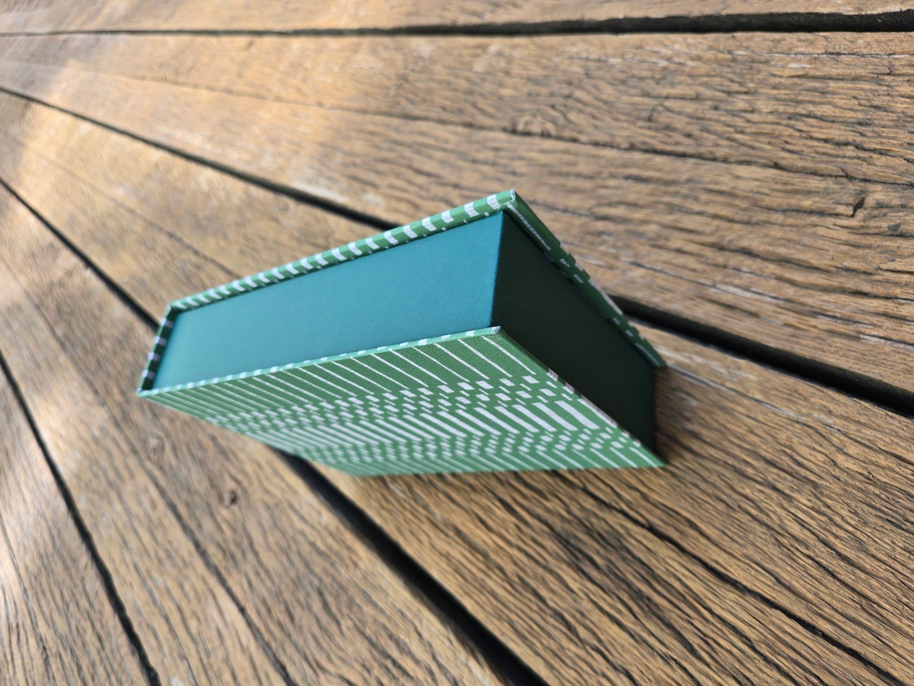 Schmuckkästen: Büro: Bookbinders Box A5 grün – Neu (gemäss Beschreibung) aus Romanshorn von Rachacha 3