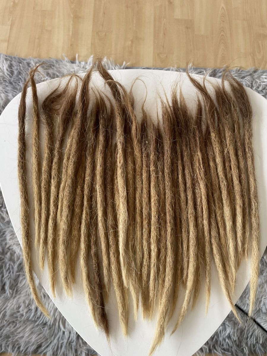 Parrucche: Dreadlocks Echthaar  Extensions 30 cm ---30 Stück – Usato da interlaken venduto da caliban