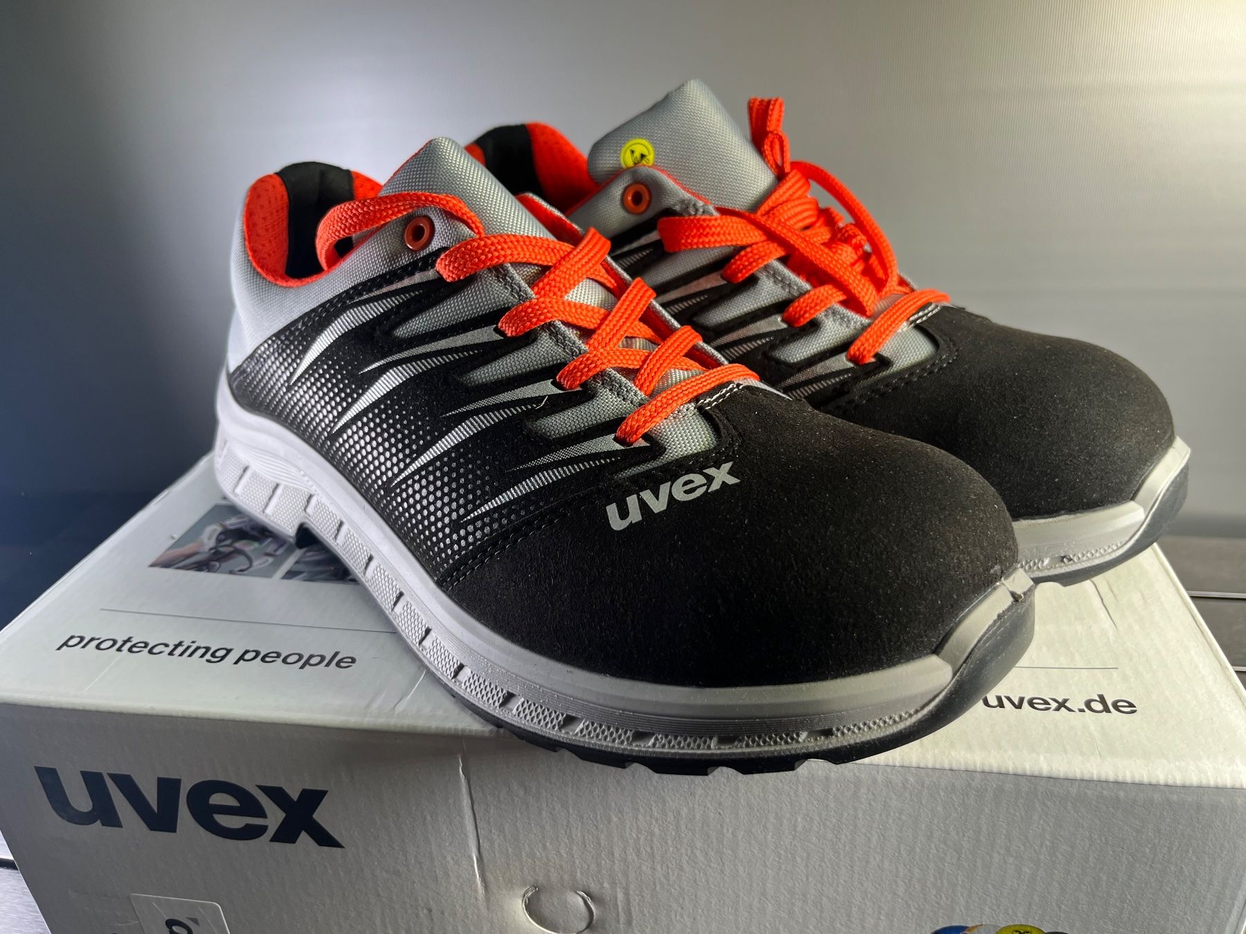 Uvex Scarpe da uomo: Uvex Safety 2 Arbeitsschuhe, Trend S2, Gr. 41 – Nuovo e nell'imballaggio originale da Tafers venduto da JP911 1