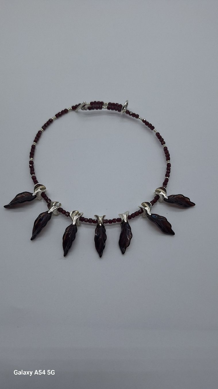 Catenine: Halskette. Choker. Granatsteine – Nuovo e nell'imballaggio originale da Oberglatt ZH venduto da nat_c6k7 1