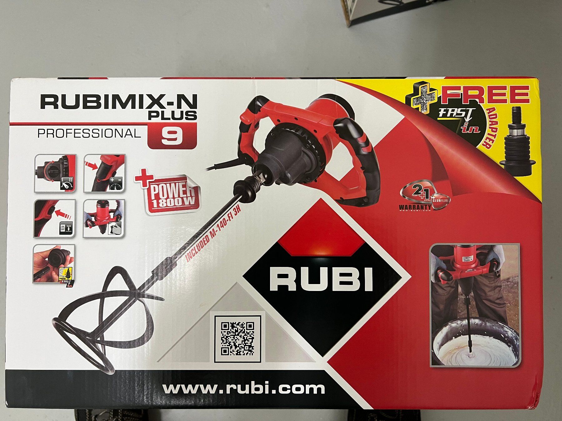 Tutte le macchine: Rubimix-N Plus Professionel – Nuovo e nell'imballaggio originale da Hitzkirch venduto da paa_9l8j 2