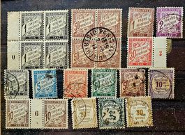 FRANCE timbres-taxe anciens **/oblitérés
