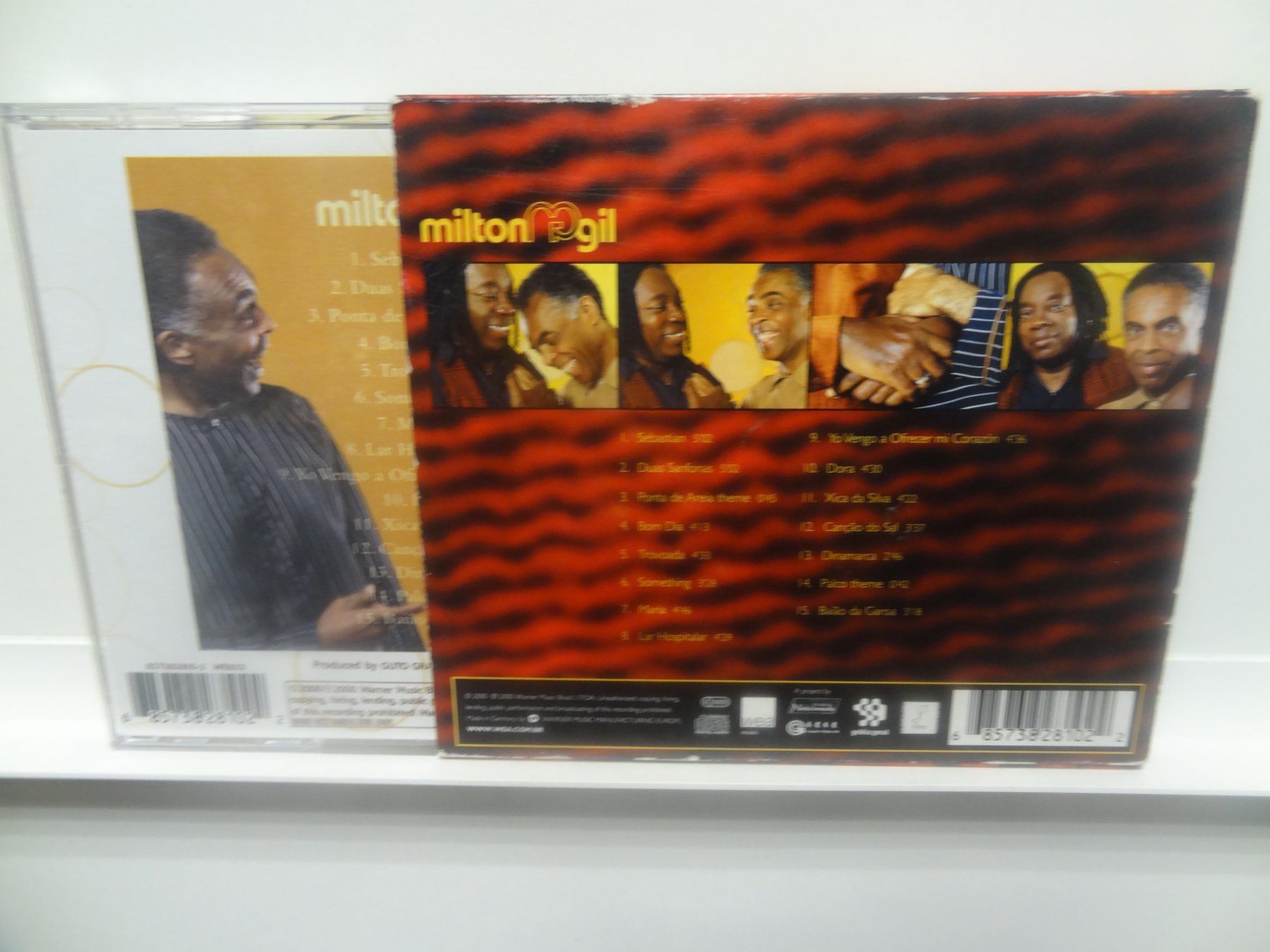 CDs: Gilberto Gil & Milton Nascimento CD Album – Gebraucht aus luzern von musicandart 1