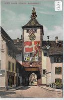 Liestal - Obertor, Aussenansicht - Litho