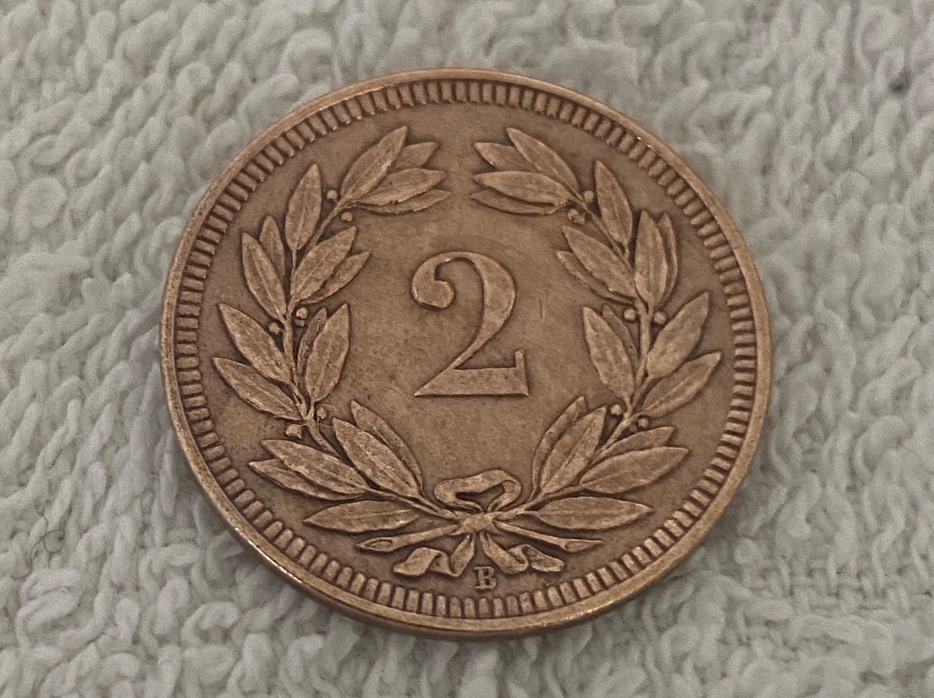 Tutti le monete: 2 centimes/Rappen 1910 B – Usato da Nyon venduto da Ilmi09 1