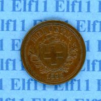 CHF___0.01 1895 unz 1 Rappen