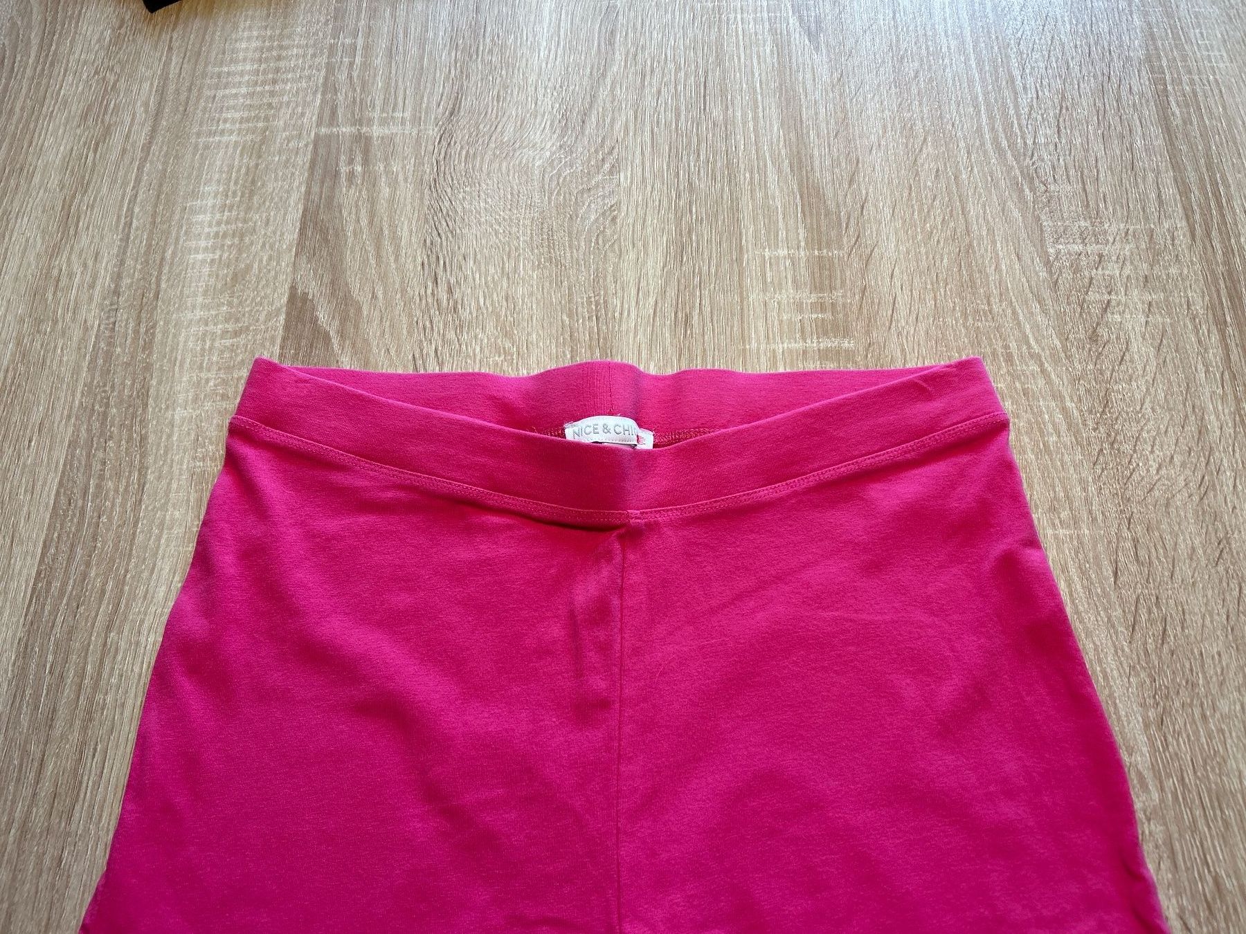 Leggings: Pink Capri-Leggings von Nice & Chic Gr. M – Usato da Brunnen venduto da Nala2929 3