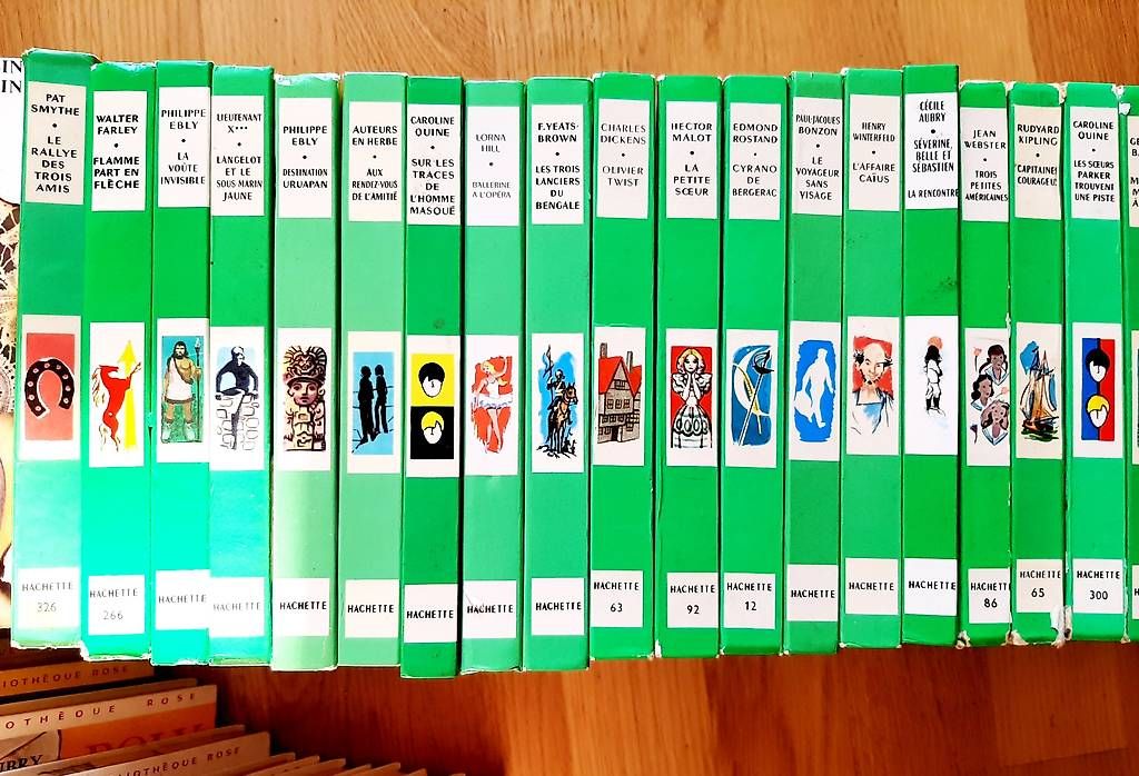 Libri: Bibliothèque verte et rose – Usato da lausanne venduto da bluestone02