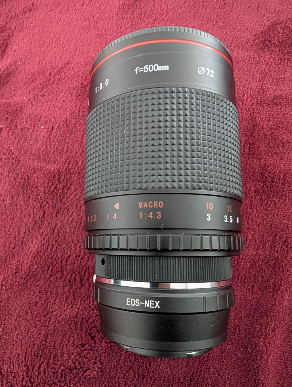 Obiettivi: Spiegelobjektiv 500mm f/8.0, – Usato da Vilters venduto da tha-tha 1