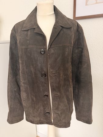 Lederjacke Gr. M Greenlane braun aus Schweinsleder Leder
