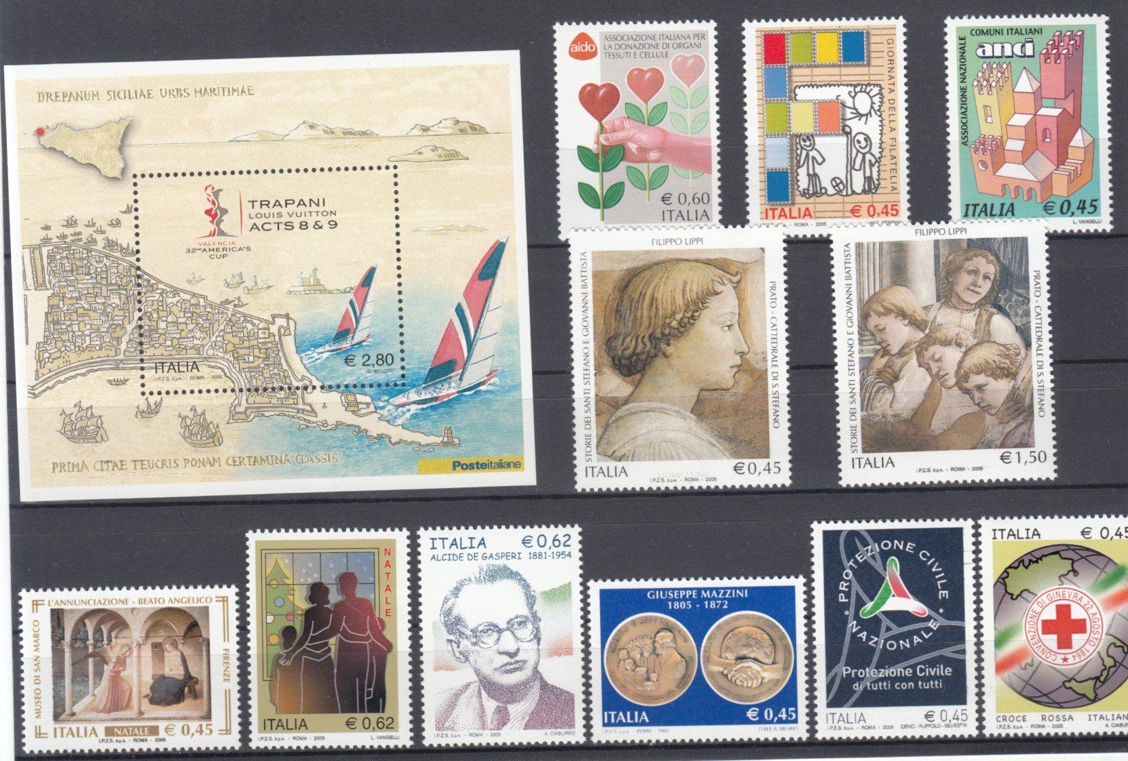 Tutti i francobolli: Italien 2005 postfrisch – Usato da Bürglen TG venduto da StampGraf 4