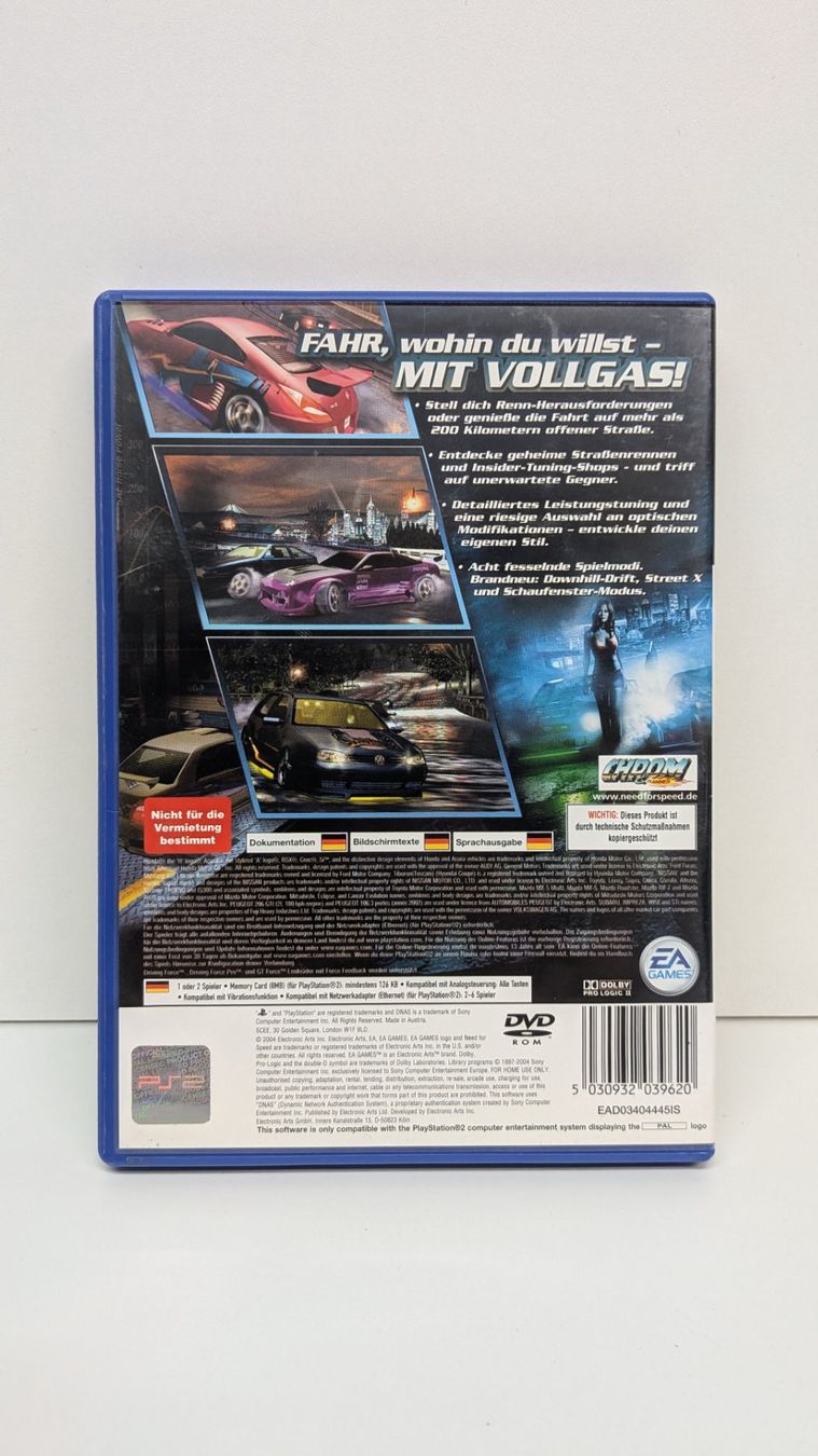 Spiele: Need for Speed: Underground 2 - PlayStation 2 – Gebraucht aus Menziken von mame18 2