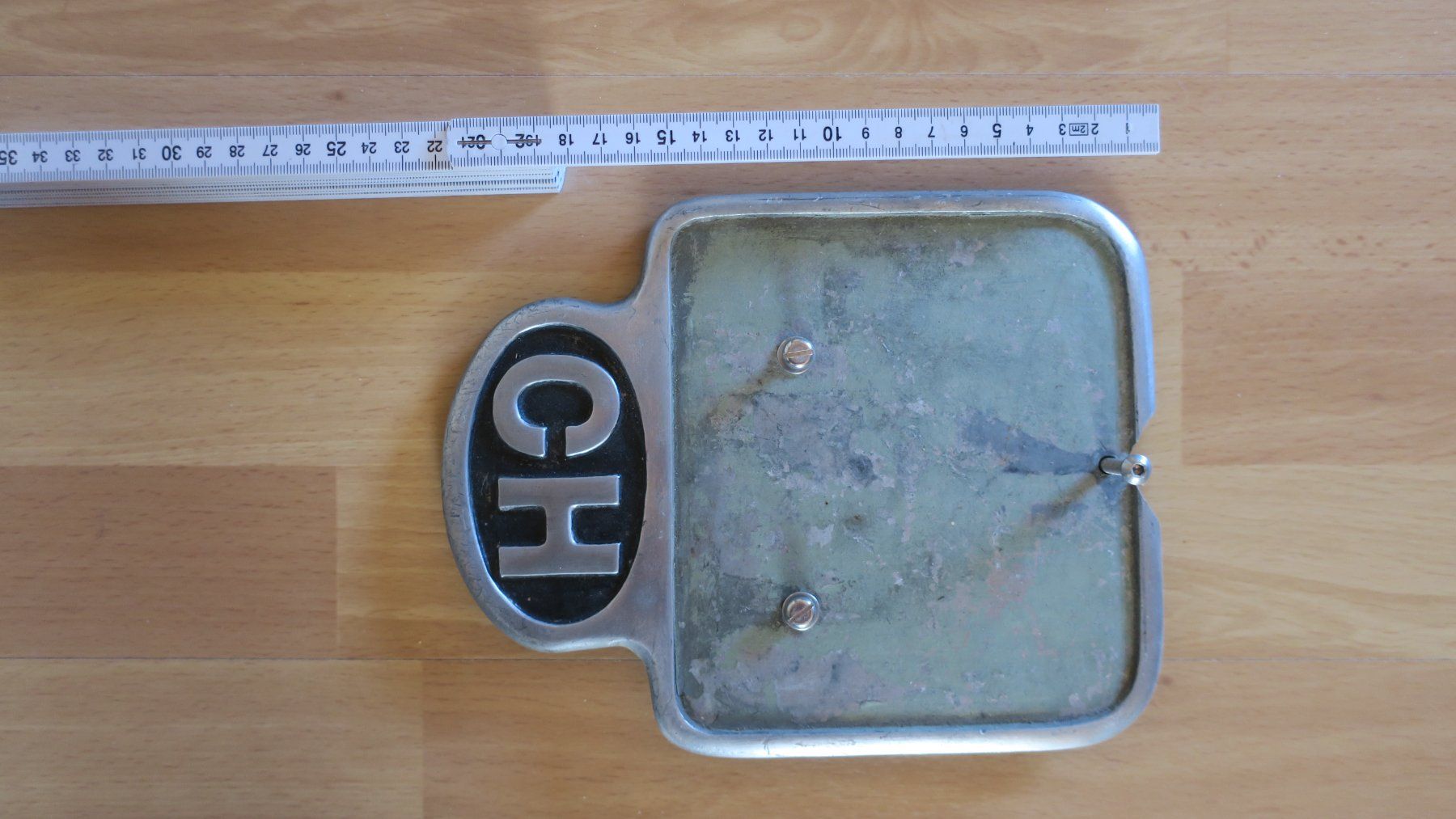 Toutes les pièces détachées moto: Nummernschild Halter Motorrad Oldtimer – D'occasion à Mettendorf TG par jbr73 1