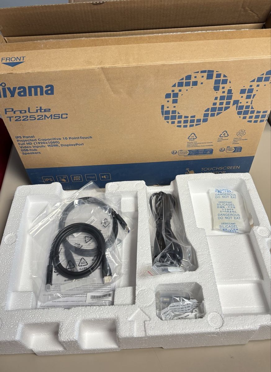 Monitor: Ecran tactile iiyama ProLite T2252MSC 21" Full HD – Nuovo e nell'imballaggio originale da Neuchâtel venduto da gui_c76s 2
