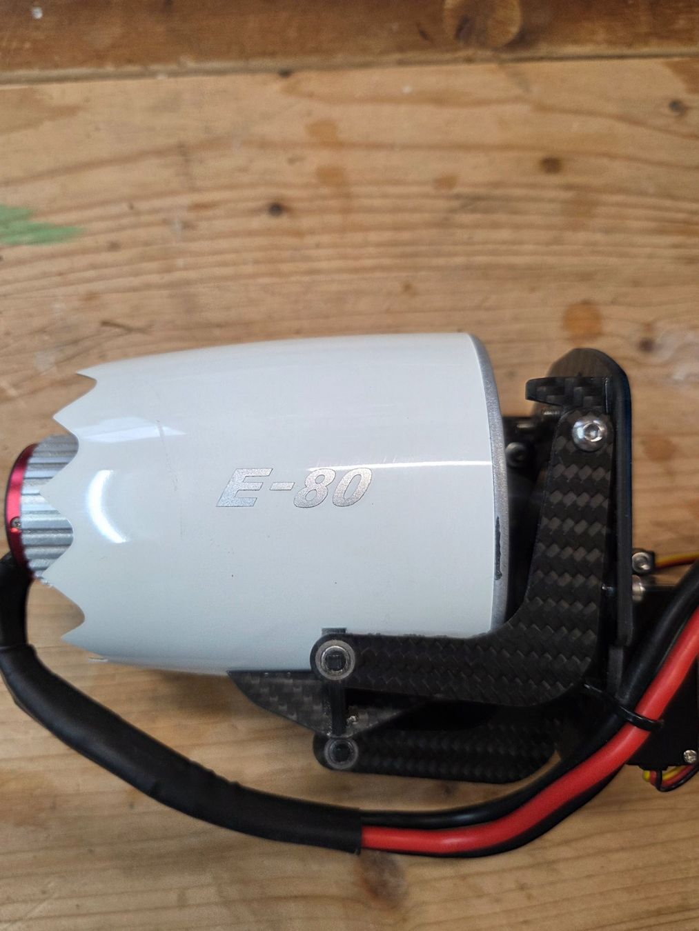 RC Modellbau: Jetec E 80 Klapptriebwerk – Gebraucht aus Uzwil von Mb44 3