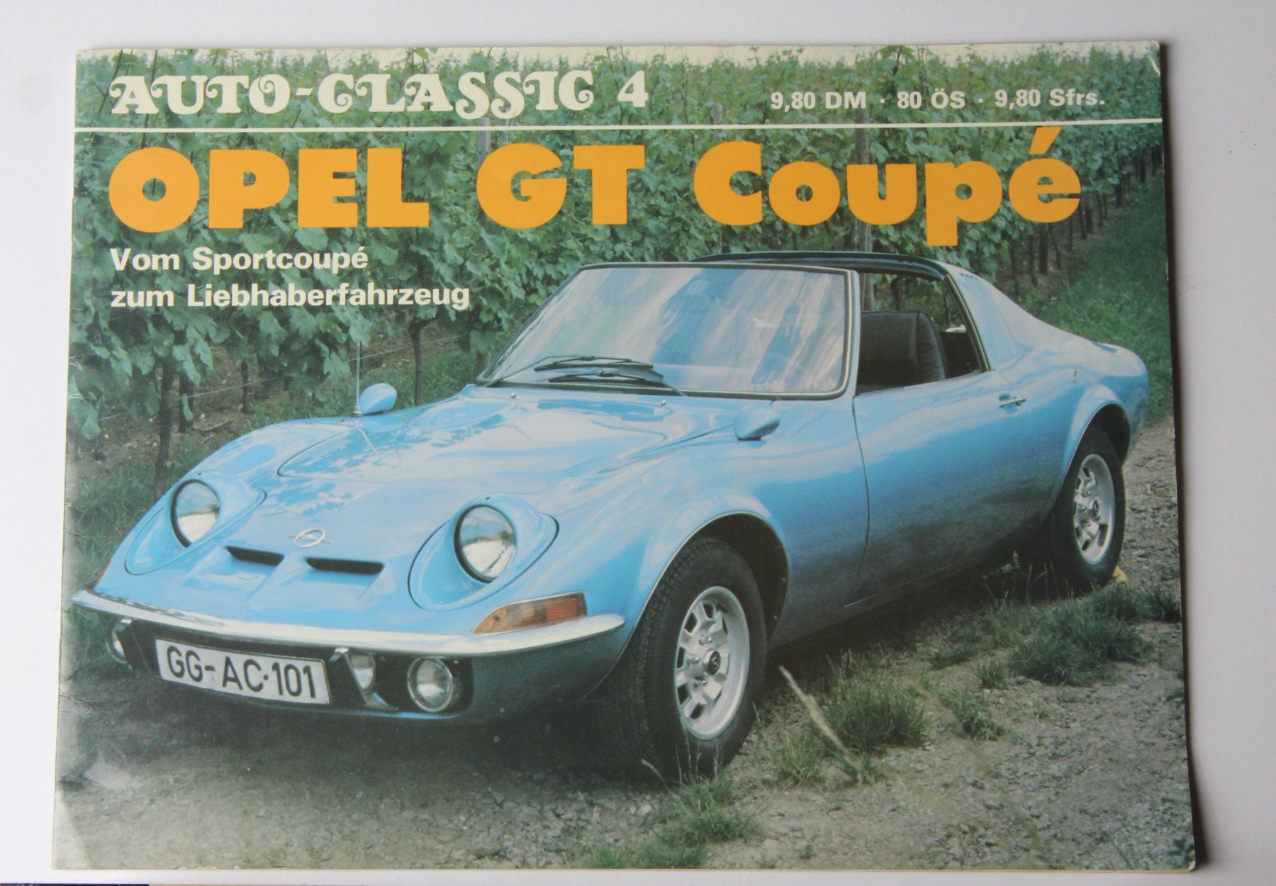 Bücher: Opel GT Coupé Auto-Classic 4 – Gebraucht aus Dübendorf von Polliwagen02