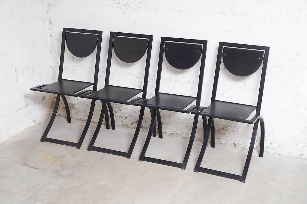 Stühle: 4 chaises KFF Sinus – Gebraucht aus le sentier von poissonfish