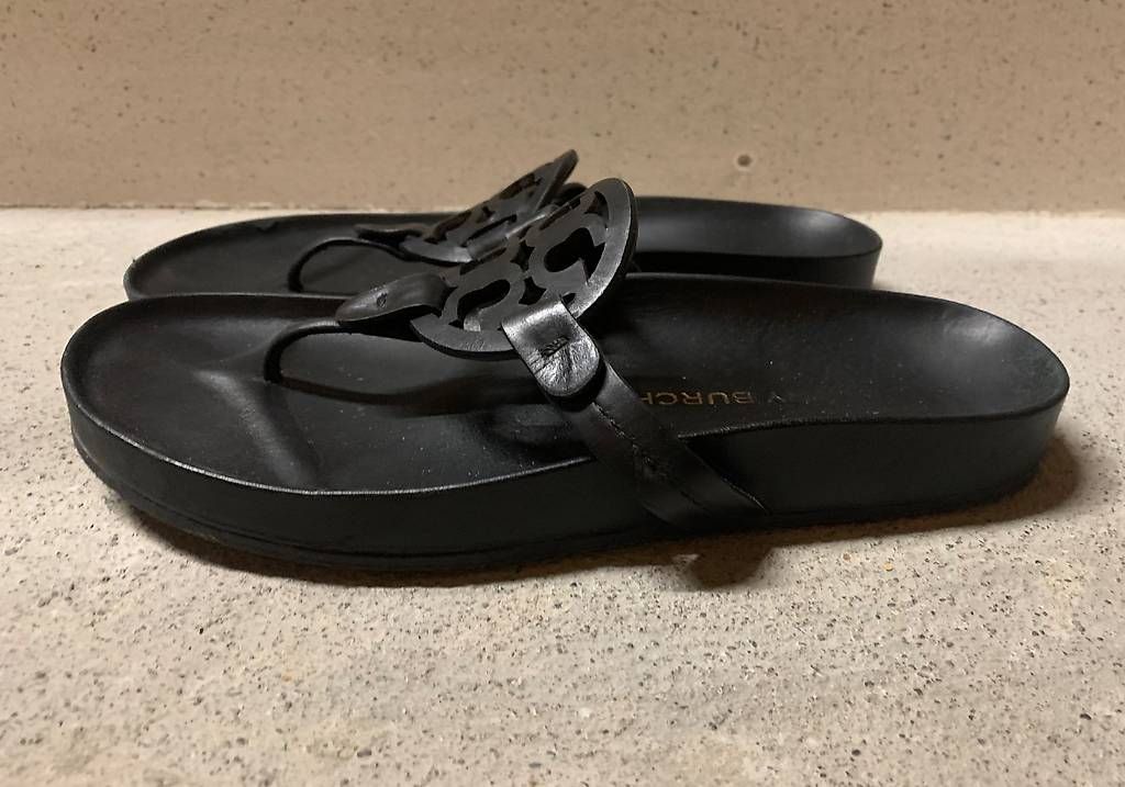 Damenschuhe: Tory Burch Ledersandalen / Gr. 38 – Gebraucht aus Bern von Nici2210 2