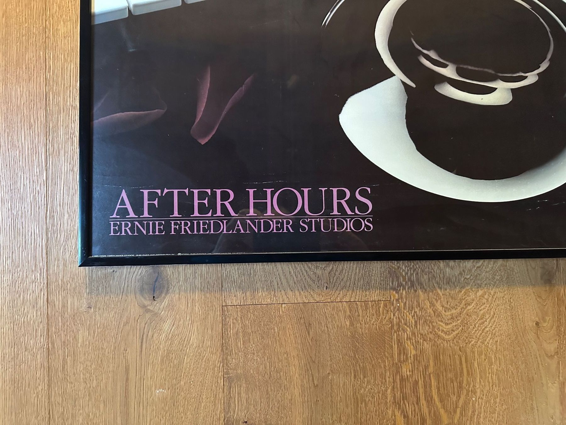 Poster & Bilder: After Hours Ernie Friedlander Studio Poster mit Rahmen – Gebraucht aus Stallikon von Rsiri 1