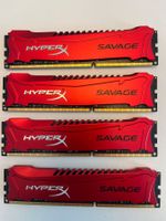 HyperX RAM, 32GB (4x8GB), DDR3-1600