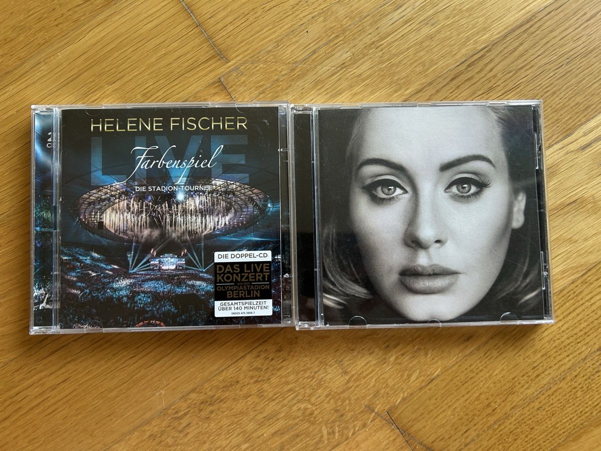 CDs: CD’s Adele 25, Helene Fischer Farbenspiel – D'occasion à Alterswil FR par kat_cfw8