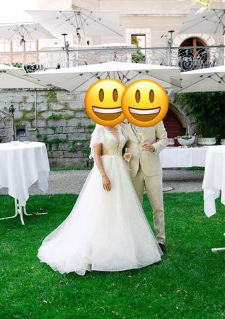 Wunderschönes Brautkleid, Grösse 36, elegant für Hochzeit!