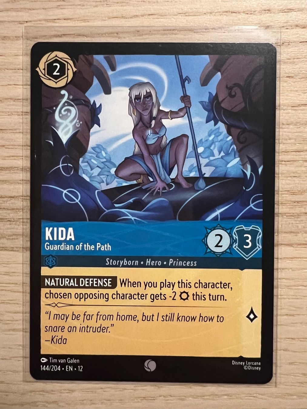 Disney Carte collezionabili: Kida 144 EN Disney Lorcana Wilds Unknown 12 – Nuovo (secondo la descrizione) da Rafz venduto da SaintCruz