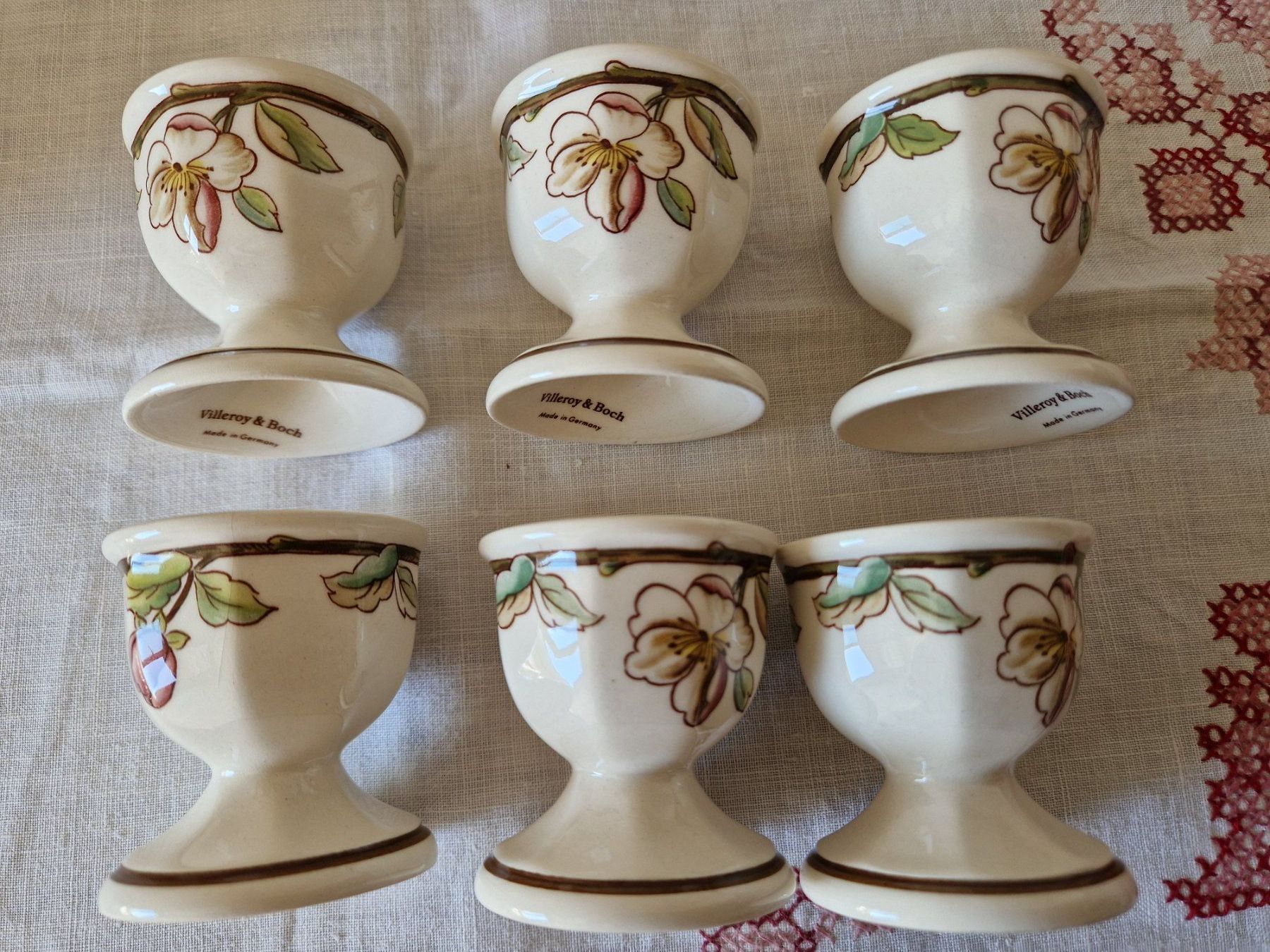 Villeroy & Boch Sonstiges Geschirr: 6x Eierbecher Villeroy & Boch Portobell0 – Neu (gemäss Beschreibung) aus Bern von Antikbatik